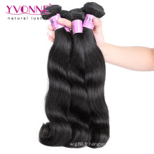 100% malaisienne vierge Remy cheveux trame